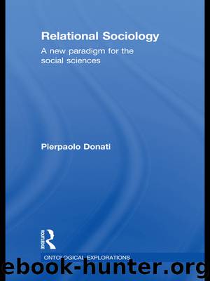 Relational Sociology by Donati Pierpaolo