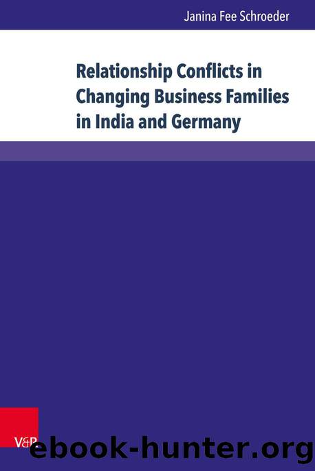Relationship Conflicts in Changing Business Families in India and Germany (9783737007870) by Unknown