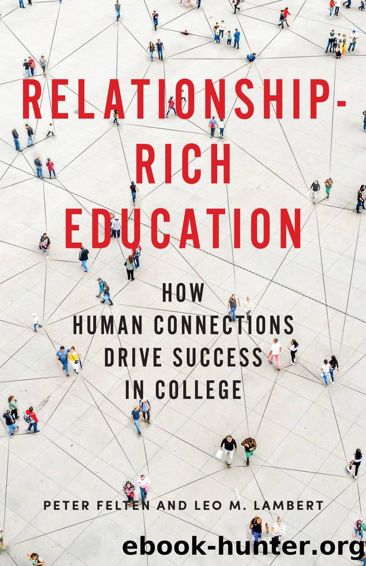 Relationship-Rich Education: How Human Connections Drive Success in College by Peter Felten & Leo M. Lambert
