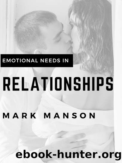 Relationships by Mark Manson