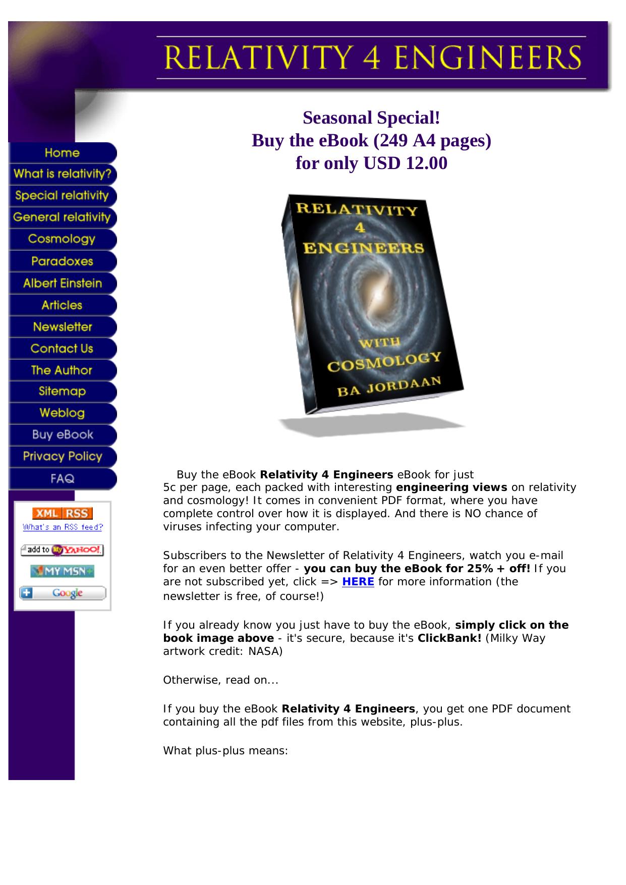 Relativity 4 Engineers. by Best of Kuszter's Collection