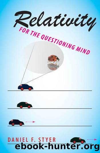 Relativity for the Questioning Mind by Styer Daniel F