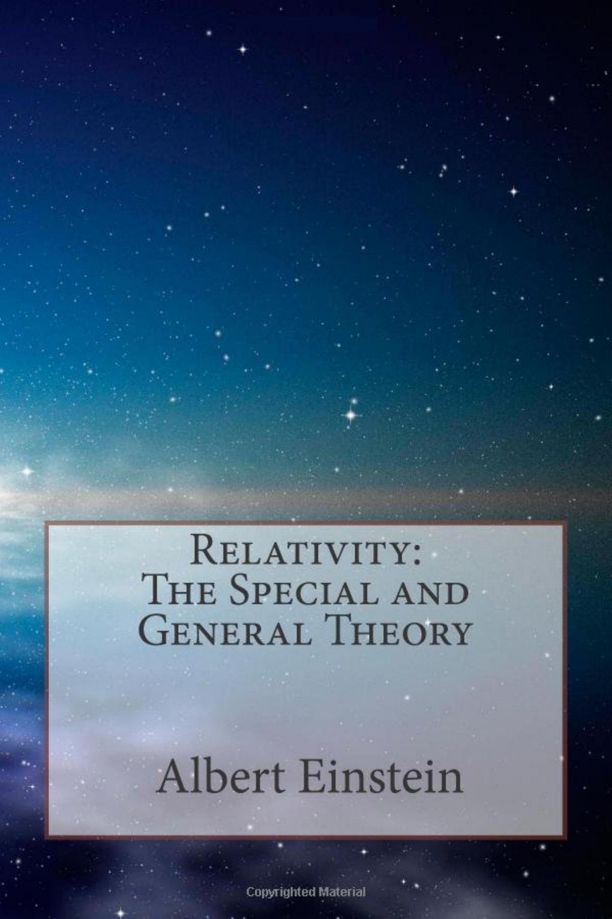 Relativity:The Special and General Theory by Albert Einstein Robert W Lawson