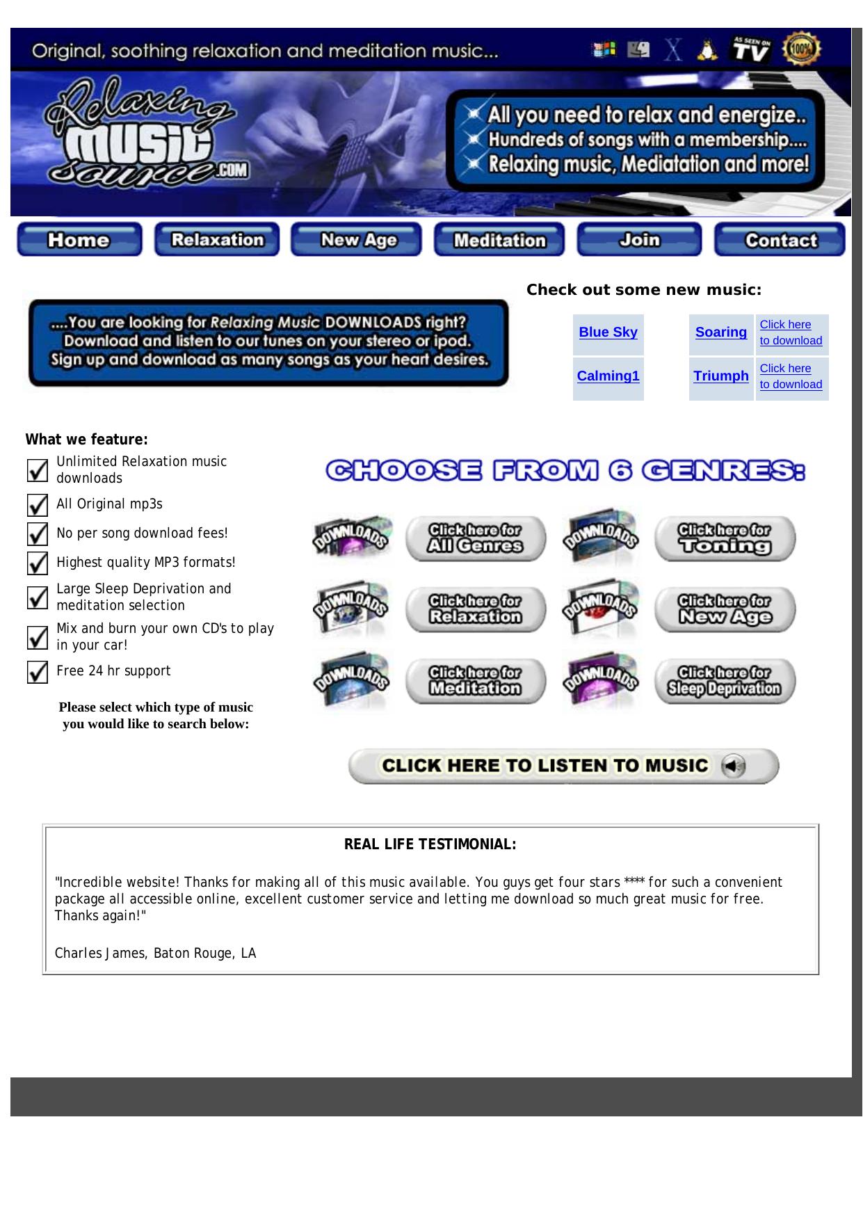 RelaxingMusicSource.com- Convert For Cheap. by Best of Kuszter's Collection