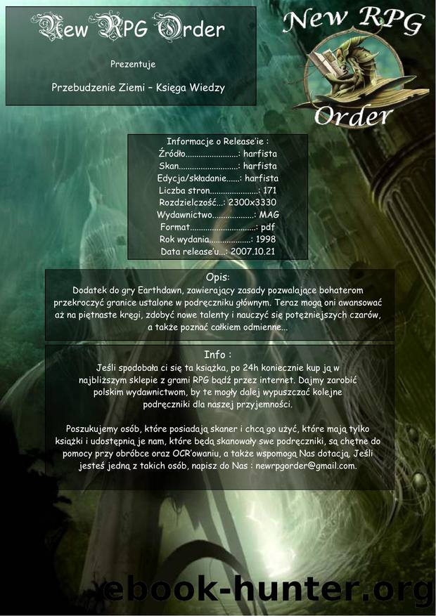 Release Information by Ksiega Wiedzy