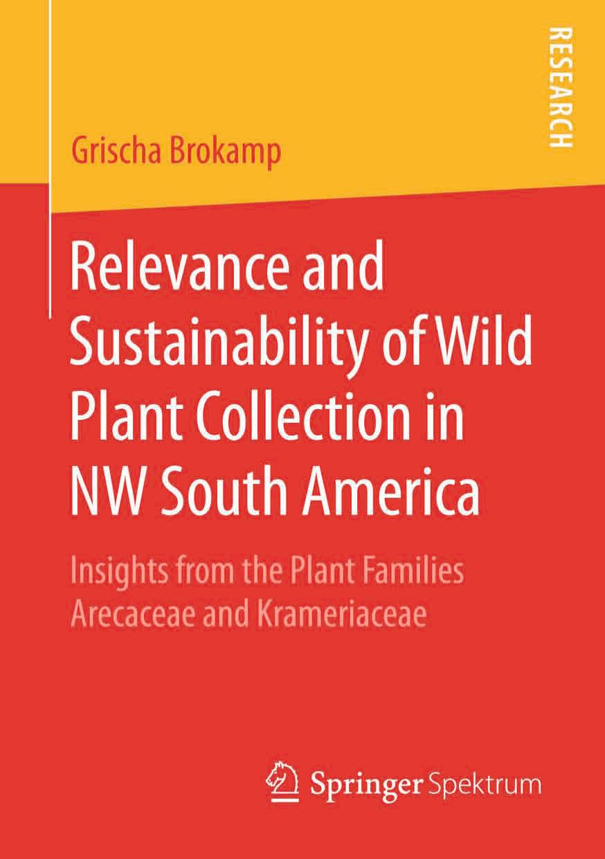 Relevance and Sustainability of Wild Plant Collection in NW South America (Repost) by Unknow
