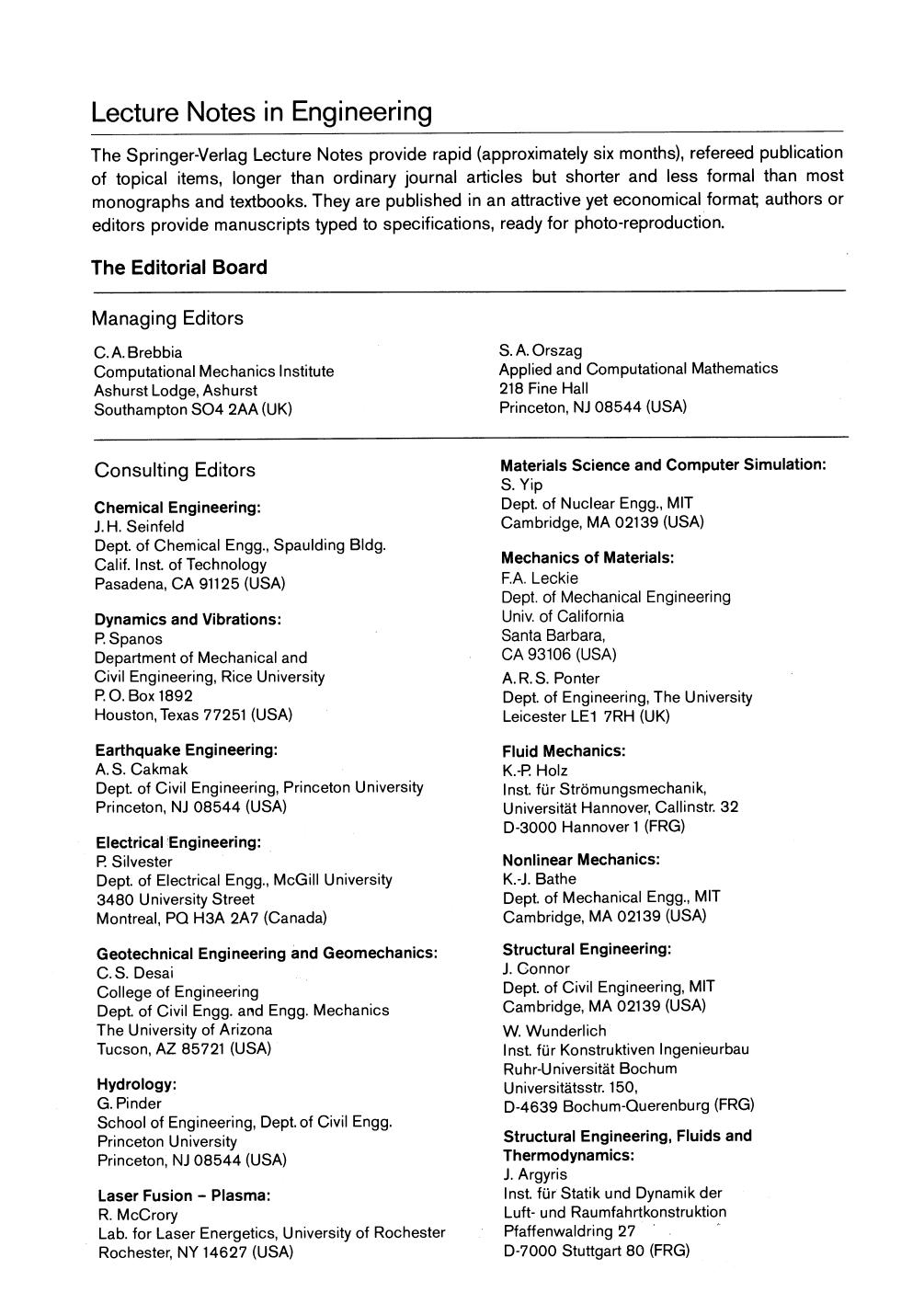Reliability and Optimization of Structural Systems â88: Proceedings of the 2nd IFIP WG7.5 Conference London, UK, September 26â28, 1988 by C. G. Bucher Y. M. Chen G. I. Schuëller (auth.) P. Thoft-Christensen (eds.)