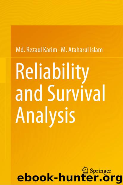 Reliability and Survival Analysis by Md. Rezaul Karim & M. Ataharul Islam