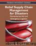 Relief Supply Chain Management for Disasters by Spens Karen