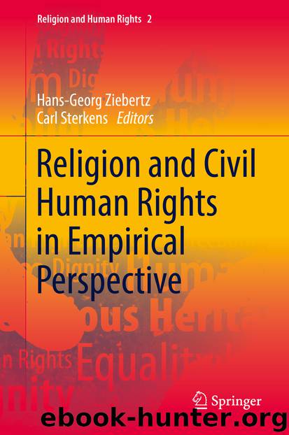 Religion and Civil Human Rights in Empirical Perspective by Hans-Georg Ziebertz & Carl Sterkens