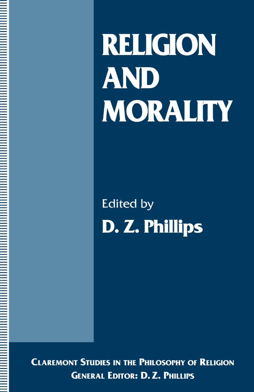 Religion and Morality by D. Z. Phillips (eds.)