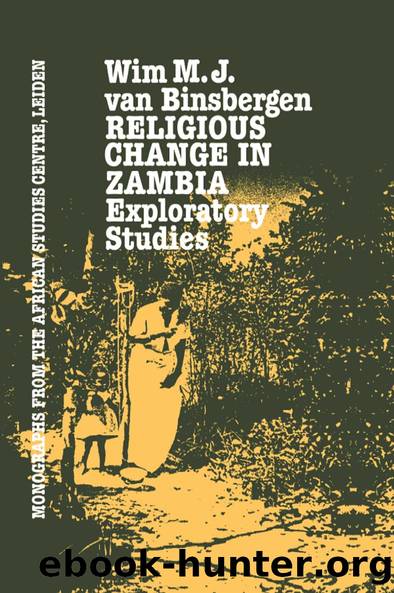 Religious Change In Zambia by Van