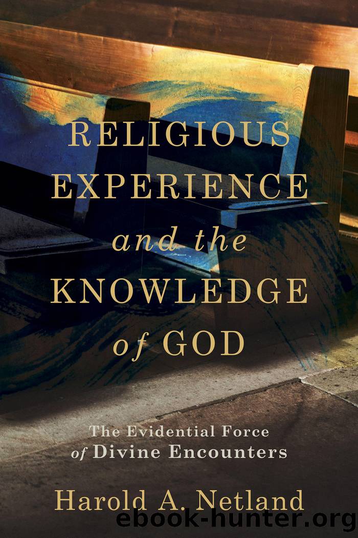 Religious Experience and the Knowledge of God by Harold A. Netland
