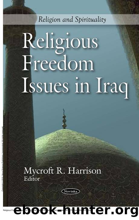 Religious Freedom Issues in Iraq by Mycroft R. Harrison