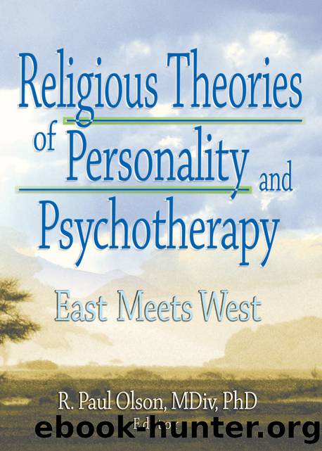 Religious Theories of Personality and Psychotherapy by Unknown