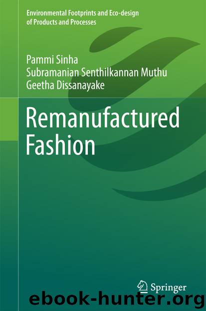 Remanufactured Fashion by Pammi Sinha Subramanian Senthilkannan Muthu & Geetha Dissanayake
