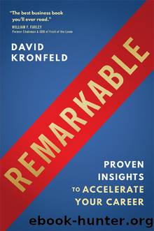 Remarkable by David Kronfeld
