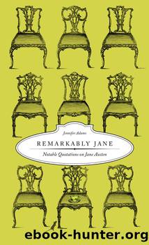 Remarkably Jane by Jennifer Adams
