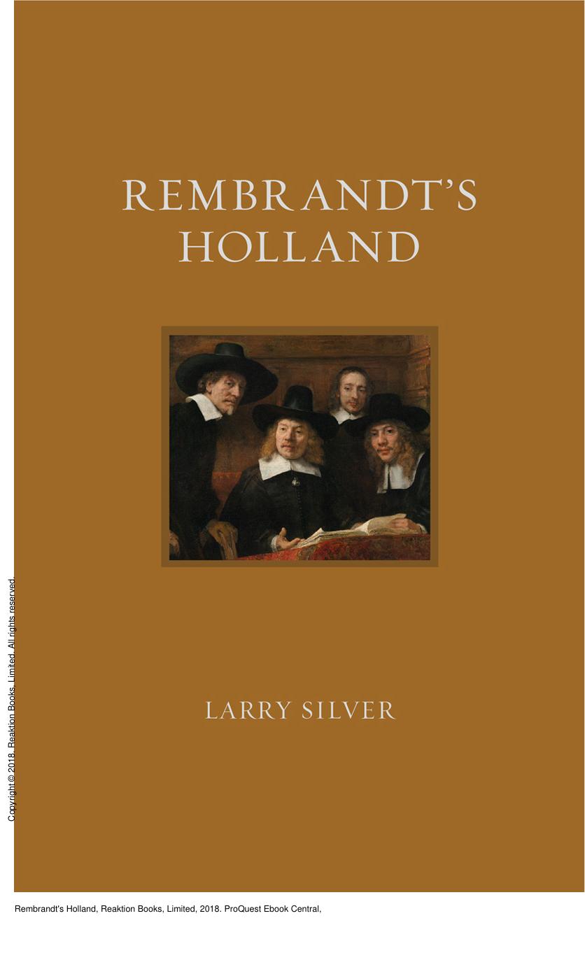 Rembrandt's Holland by Larry Silver