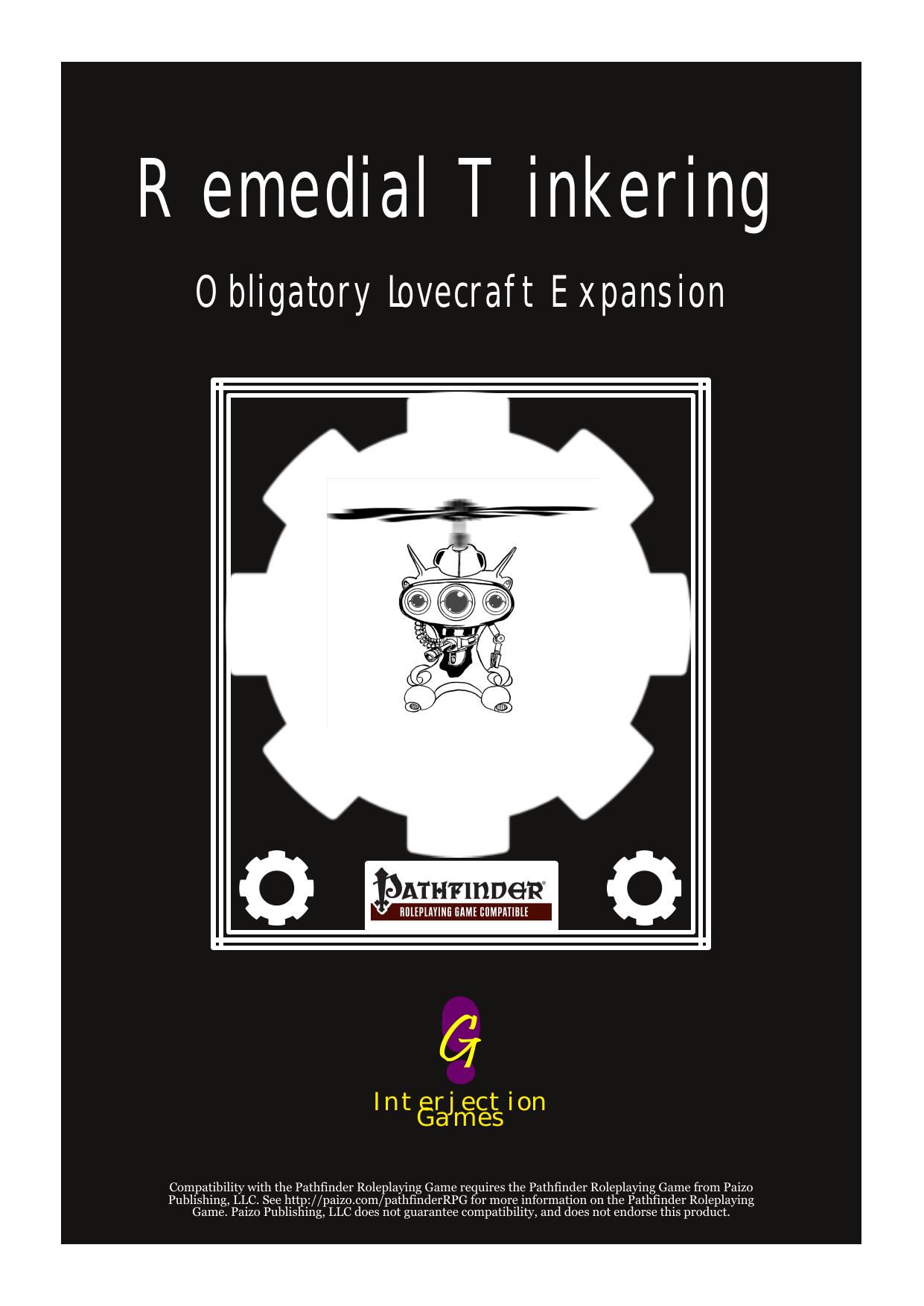 Remedial Tinkering by Obligatory Lovecraft Expansion