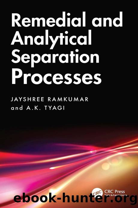 Remedial and Analytical Separation Processes by Jayshree Ramkumar & A.K. Tyagi