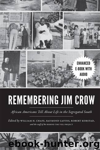 Remembering Jim Crow by William H. Chafe