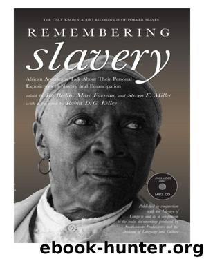 Remembering Slavery by Ira Berlin