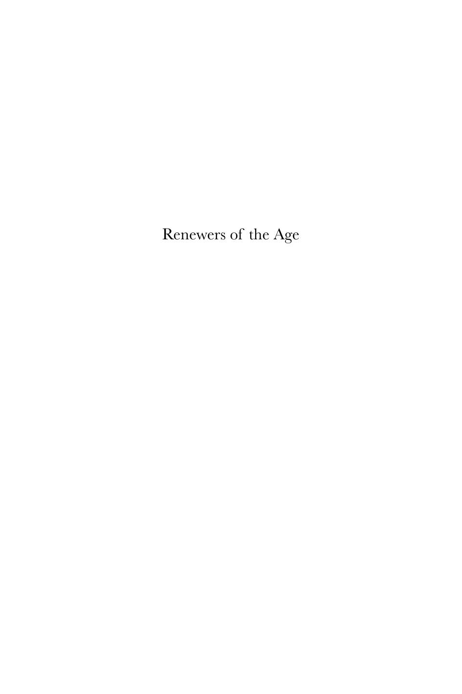 Renewers of the Age : Holy Men and Social Discourse in Colonial Benaadir by Scott Reese