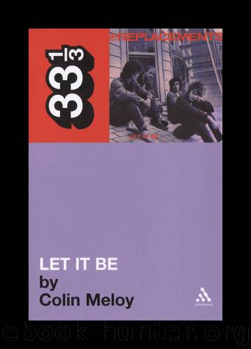 Replacements&#39; Let It Be by Meloy Colin