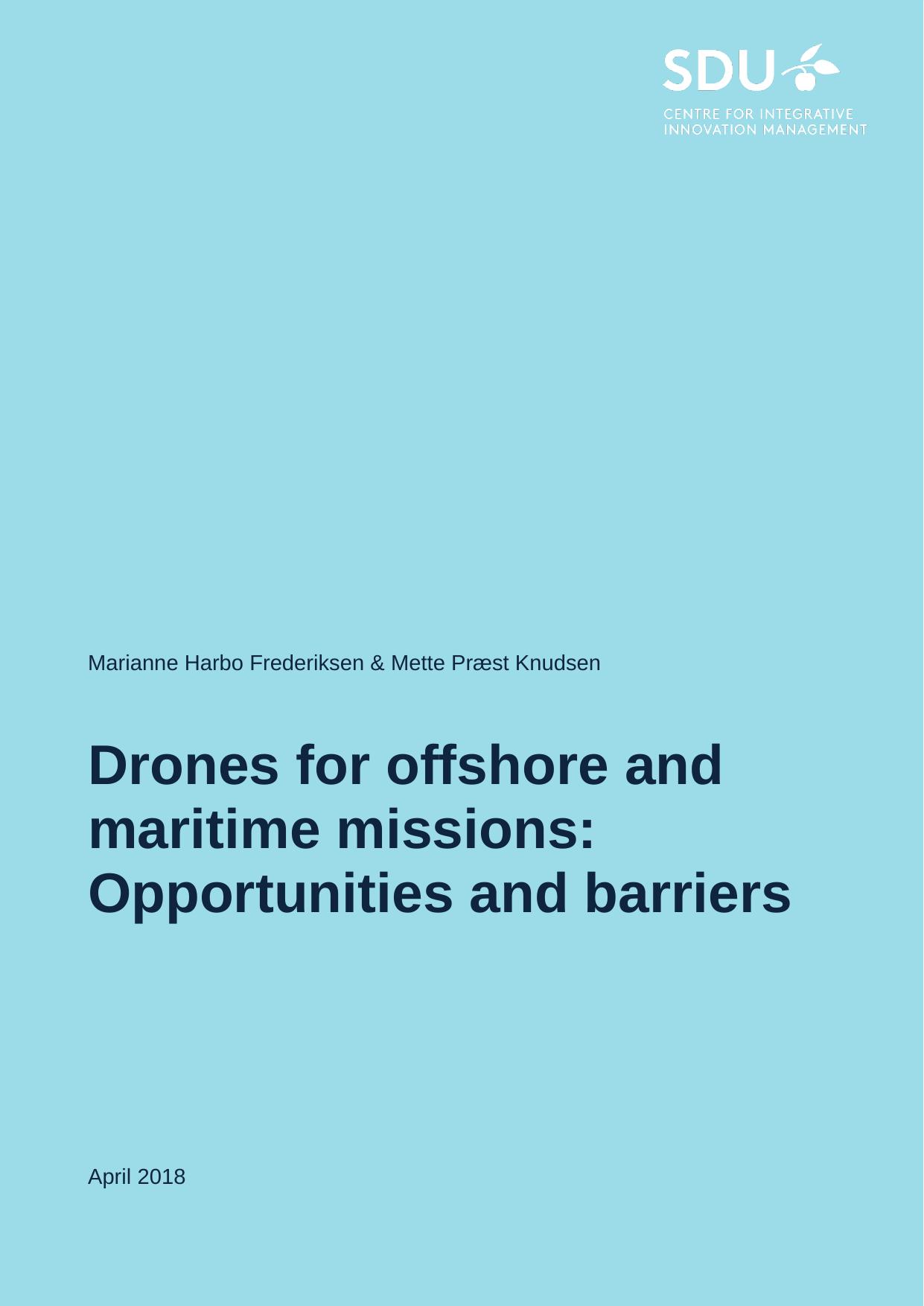 Report by Marianne Harbo Frederiksen