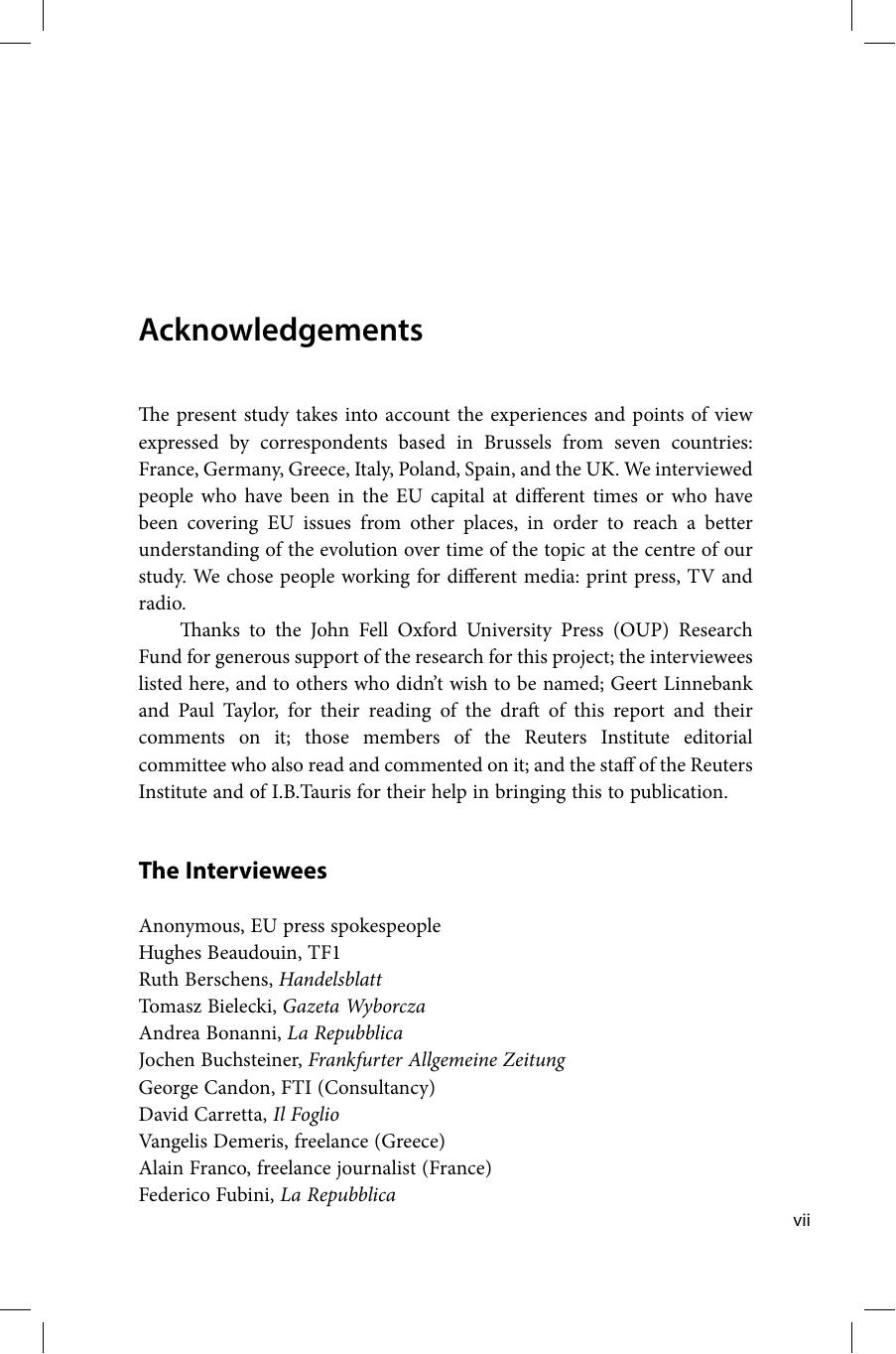 Reporting the EU: News, Media and the European Institutions by John Lloyd; Cristina Marconi