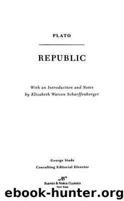 Republic (Barnes & Noble Classics Series) by Plato