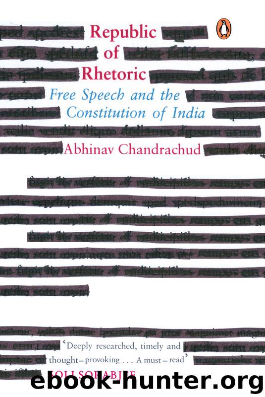 Republic of Rhetoric by Abhinav Chandrachud