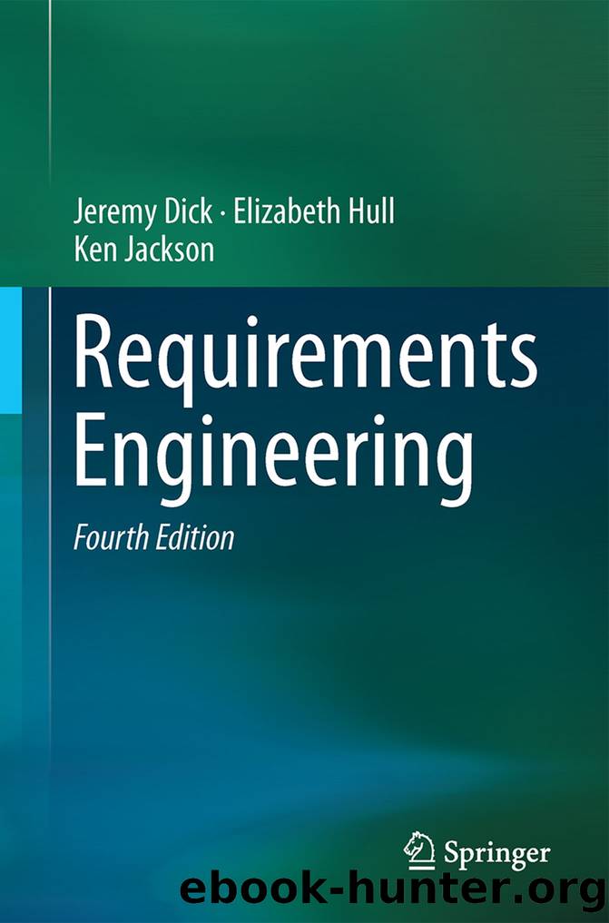 Requirements Engineering by Jeremy Dick Elizabeth Hull & Ken Jackson