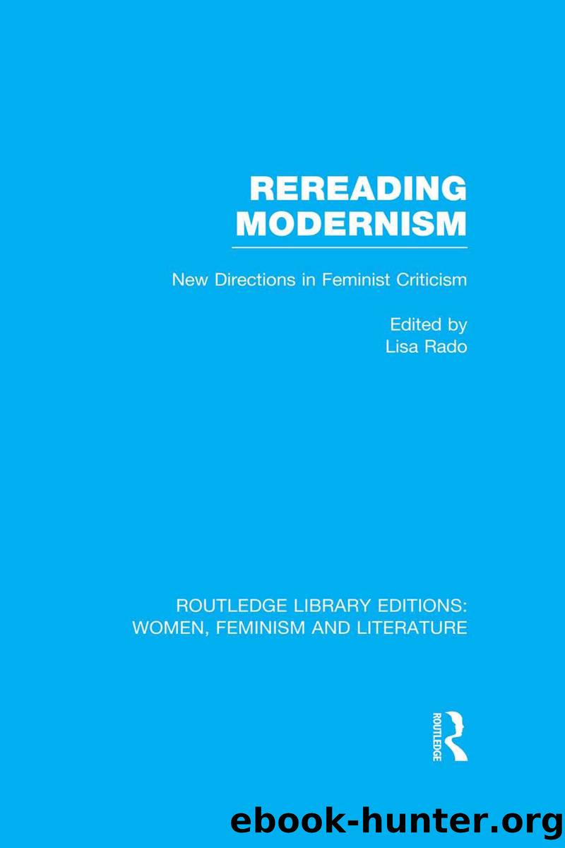 Rereading Modernism by Lisa Rado