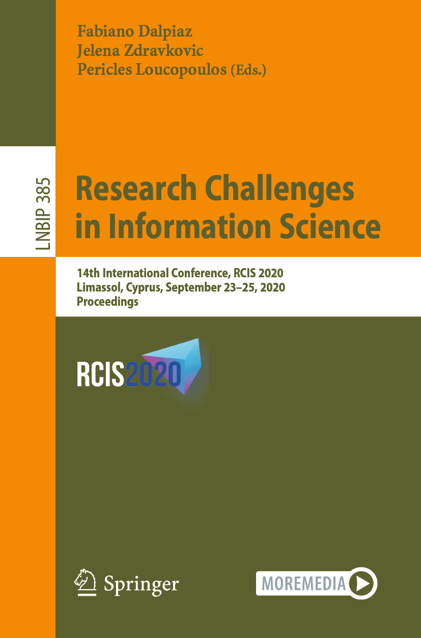 Research Challenges in Information Science by Unknown