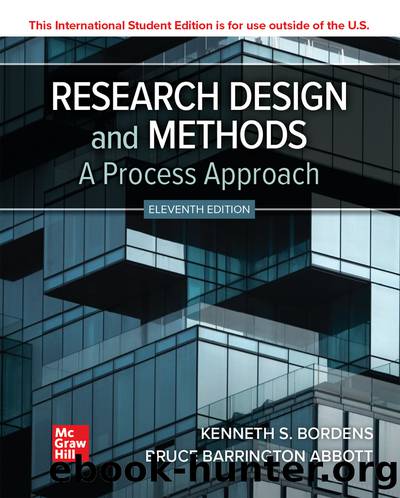 Research Design and Methods by Bordens Kenneth;Abbott Bruce Barrington; & Bruce B. Abbott
