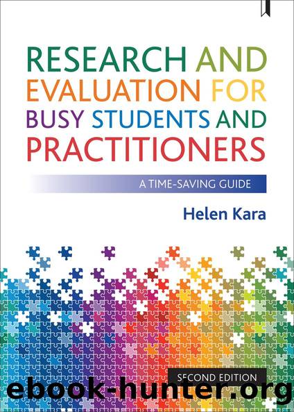 Research Evaluation for Busy Students and Practitioners 2e by Kara Helen