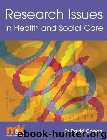 Research Issues in Health and Social Care by David Cowan