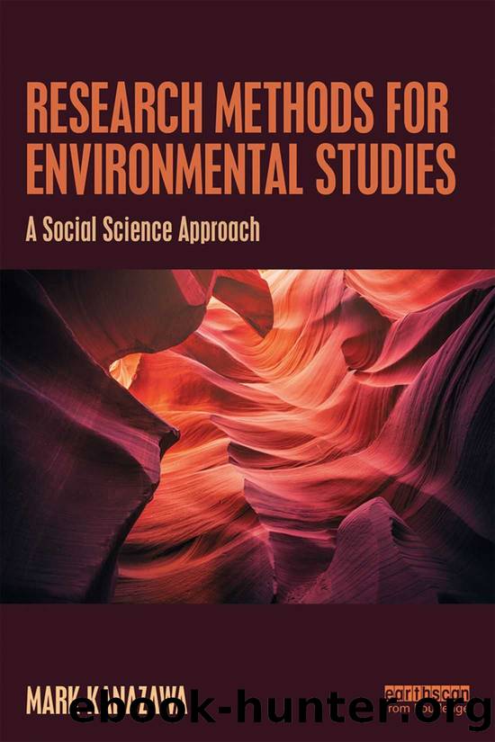 Research Methods for Environmental Studies: A Social Science Approach by Mark Kanazawa