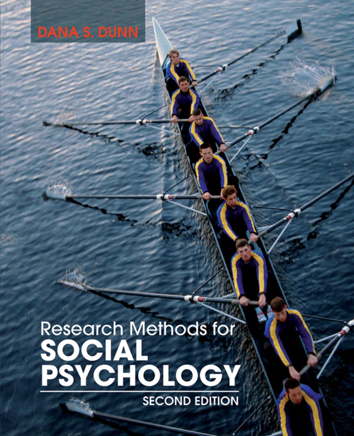 Research Methods for Social Psychology by Dana S. Dunn