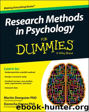 Research Methods in Psychology For Dummies by Martin Dempster & Donncha Hanna