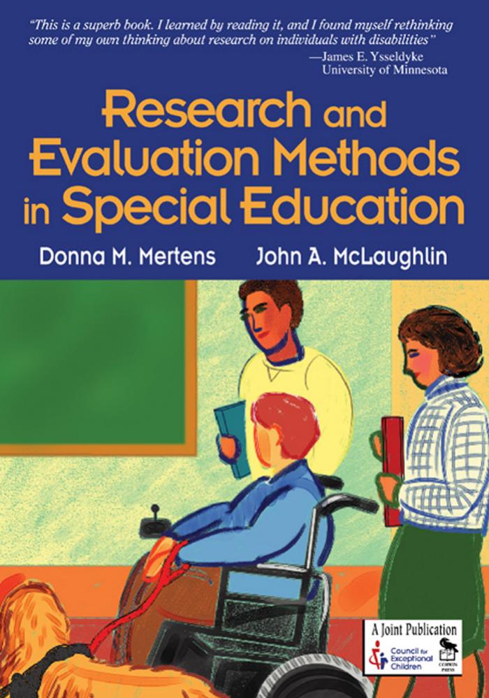 Research and Evaluation Methods in Special Education by Donna M. Mertens John A. McLaughlin