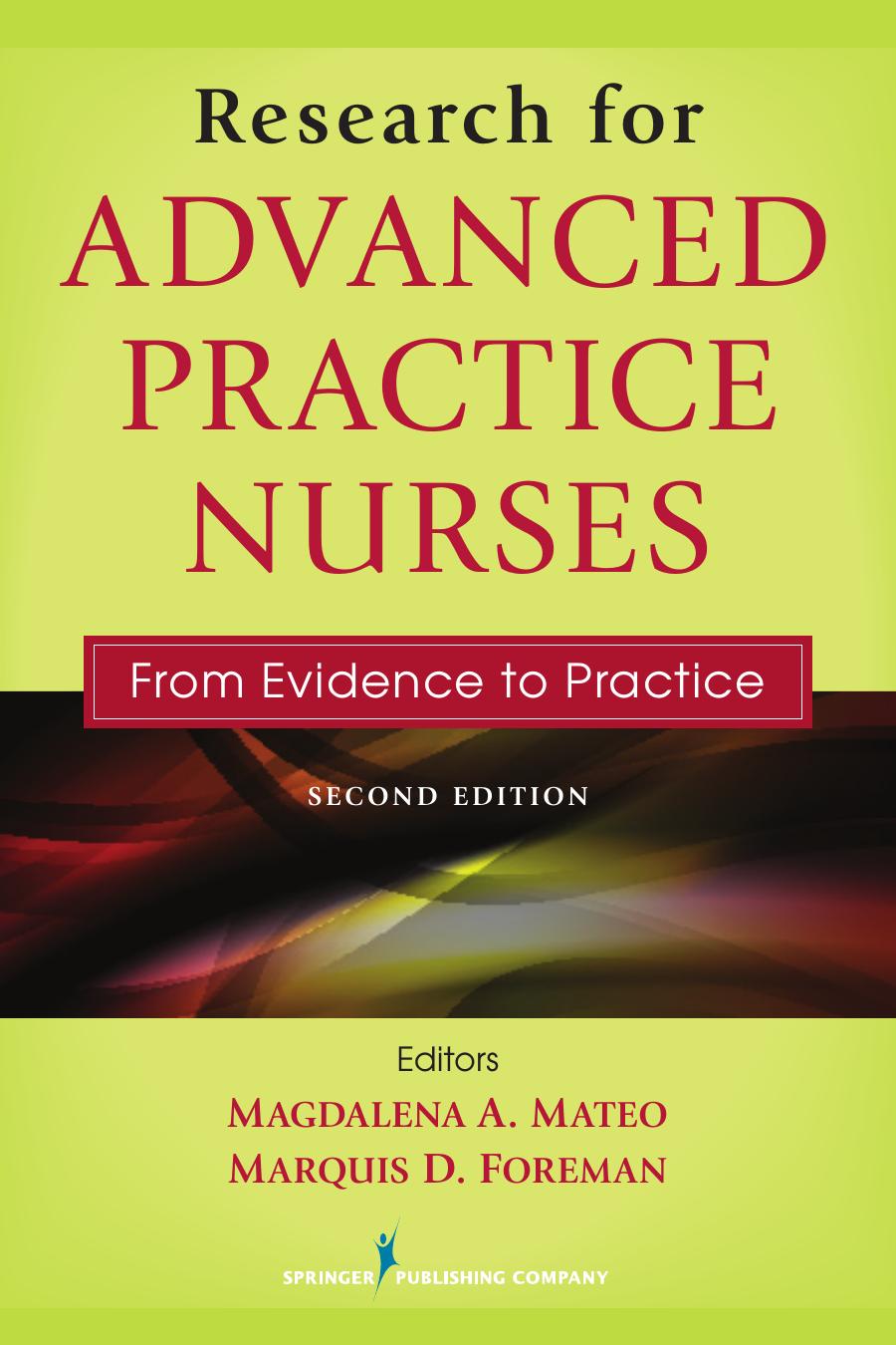 Research for Advanced Practice Nurses by Mateo Magdalena Foreman Marquis