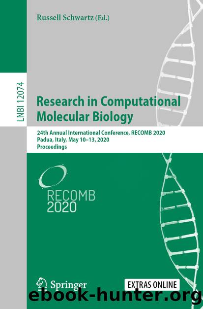 Research in Computational Molecular Biology by Unknown