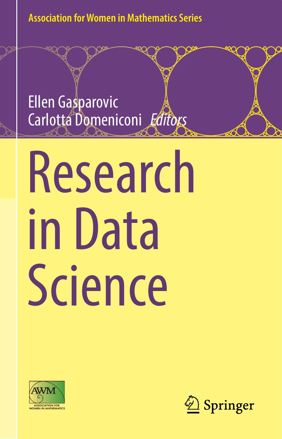 Research in Data Science by Ellen Gasparovic Carlotta Domeniconi