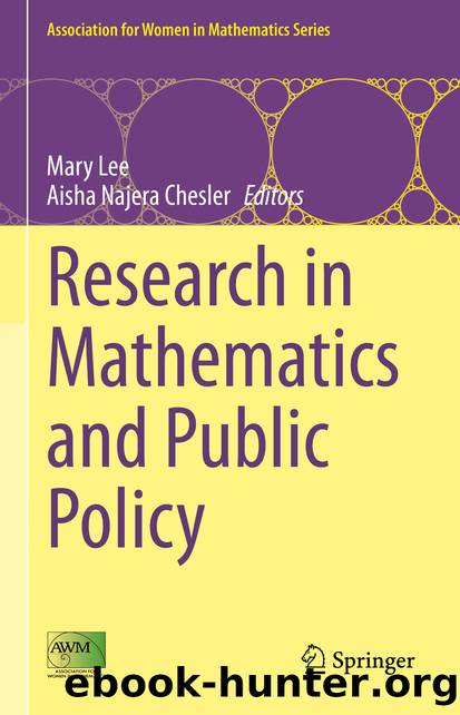 Research in Mathematics and Public Policy by Unknown