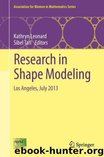 Research in Shape Modeling by Kathryn Leonard & Sibel Tari