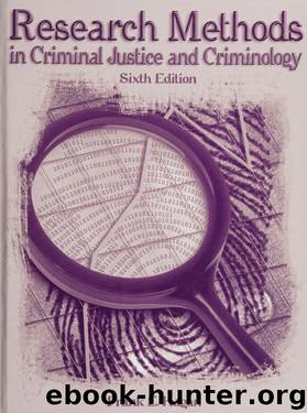 Research methods in criminal justice and criminology by Hagan Frank E