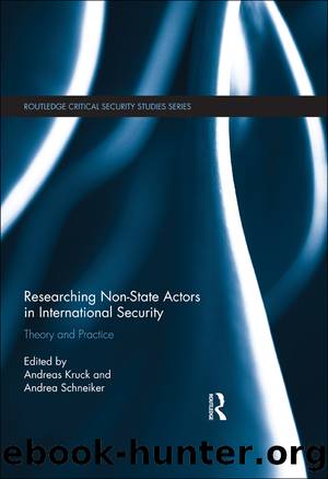 Researching Non-State Actors in International Security: Theory and Practice by Andrea Schneiker & Andreas Kruck